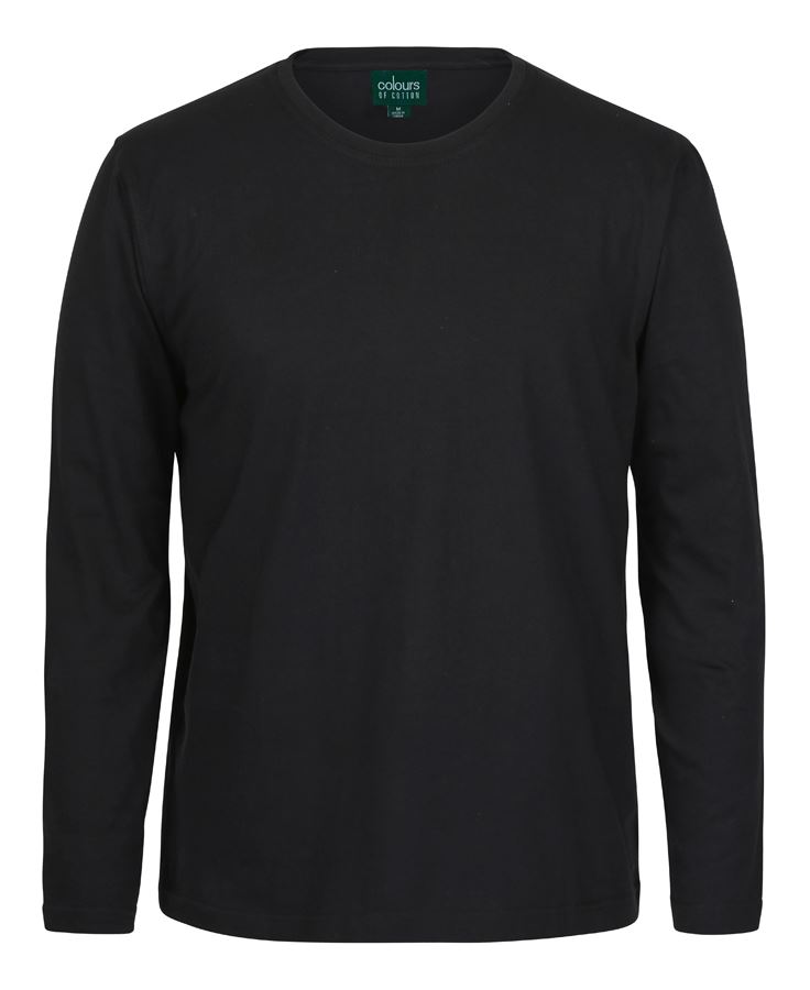 JB's L/S NON CUFF TEE BLACK - 2XS - Image 4