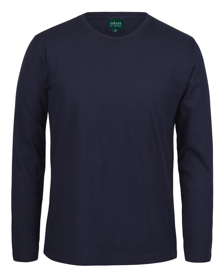 JB's L/S NON CUFF TEE BLACK - 2XS - Image 5