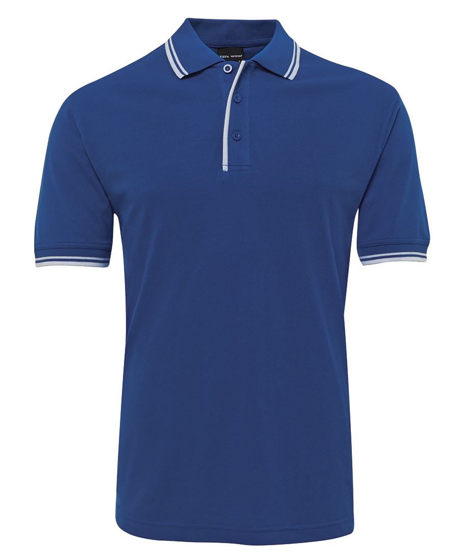 JB's CONTRAST POLO BLACK/RED - 3XS - Image 14