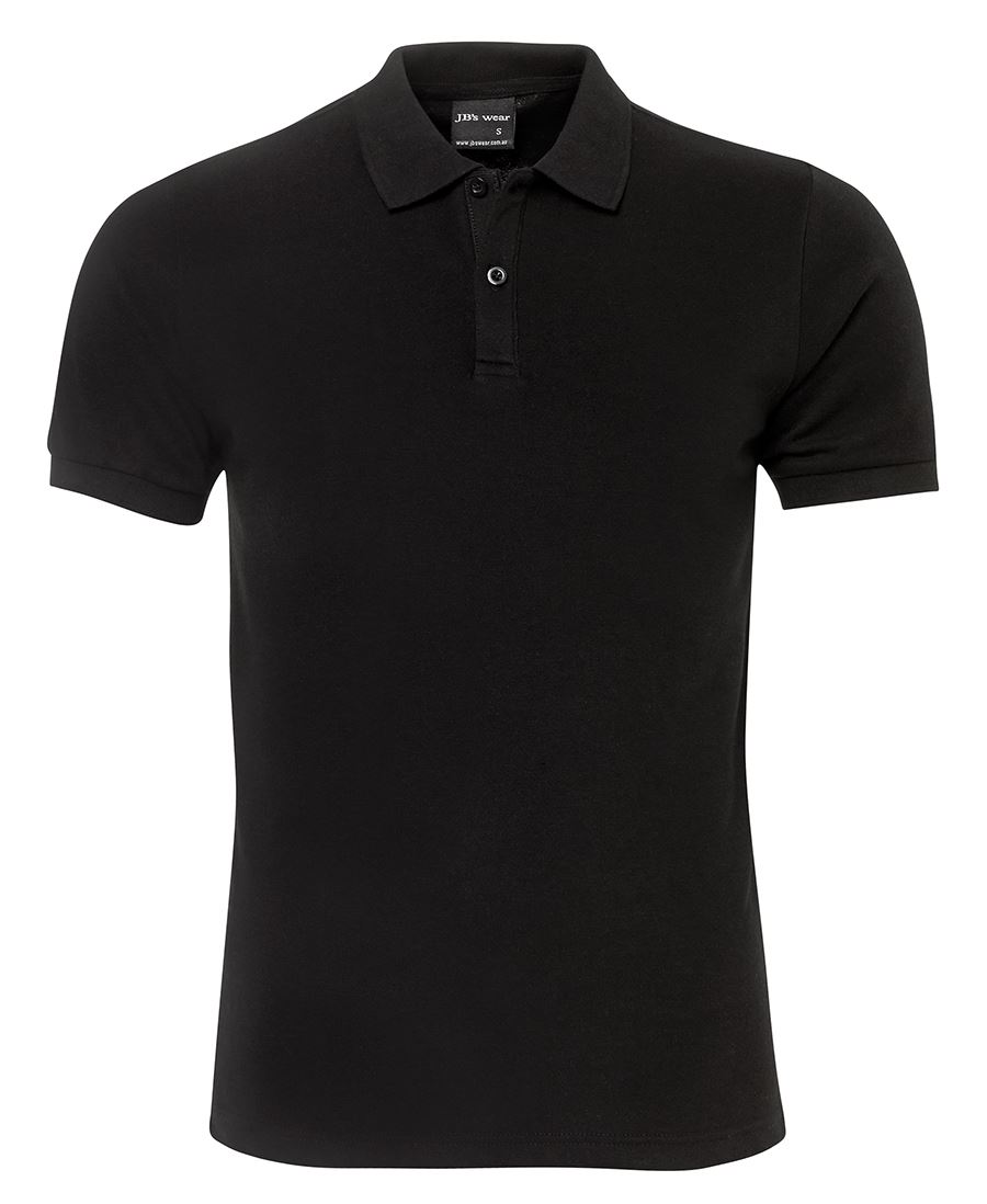 JB's FITTED POLO BLACK - 2XS