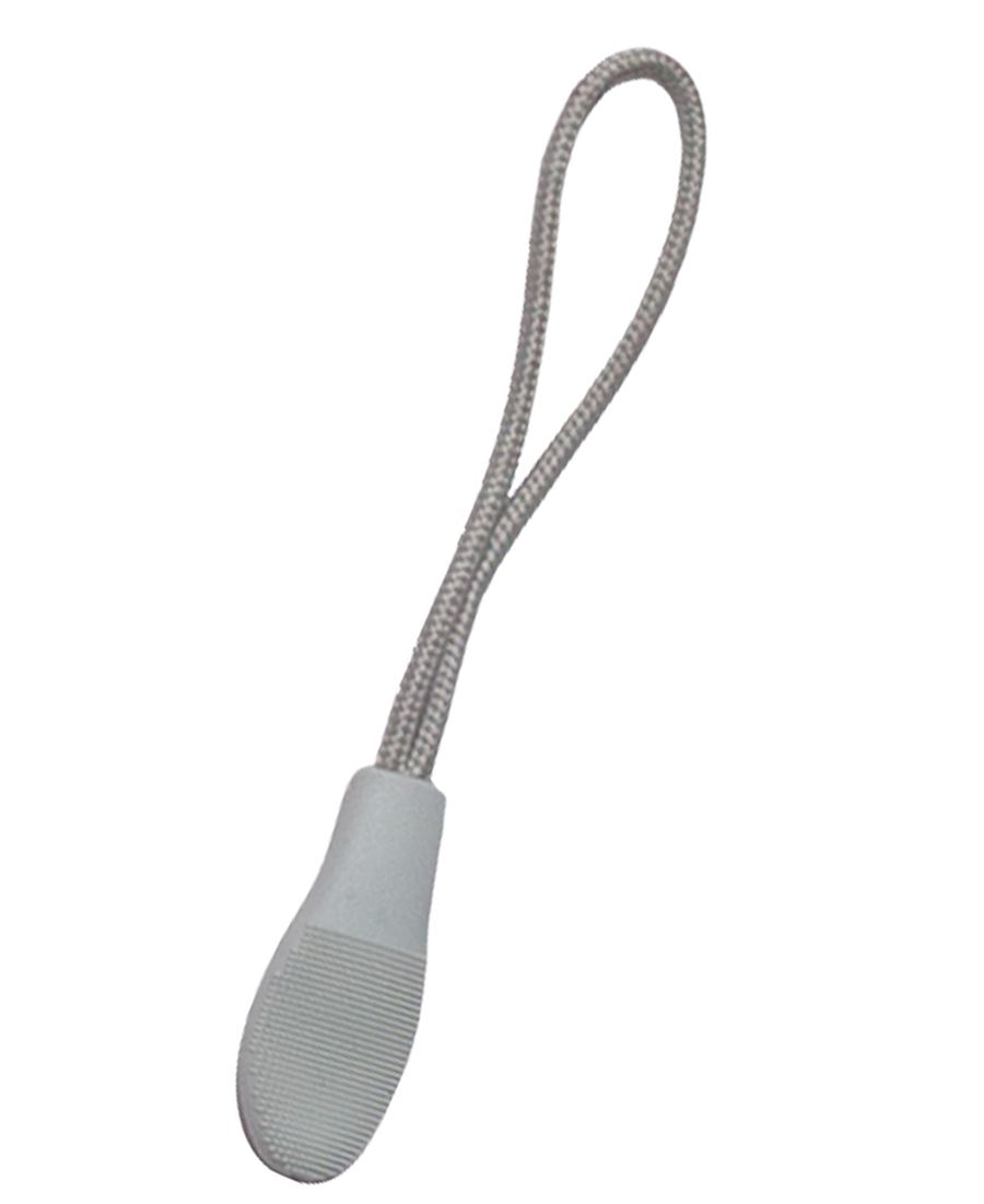 JB's CHANGEABLE ZIP PULLER (10PK) LT GREY