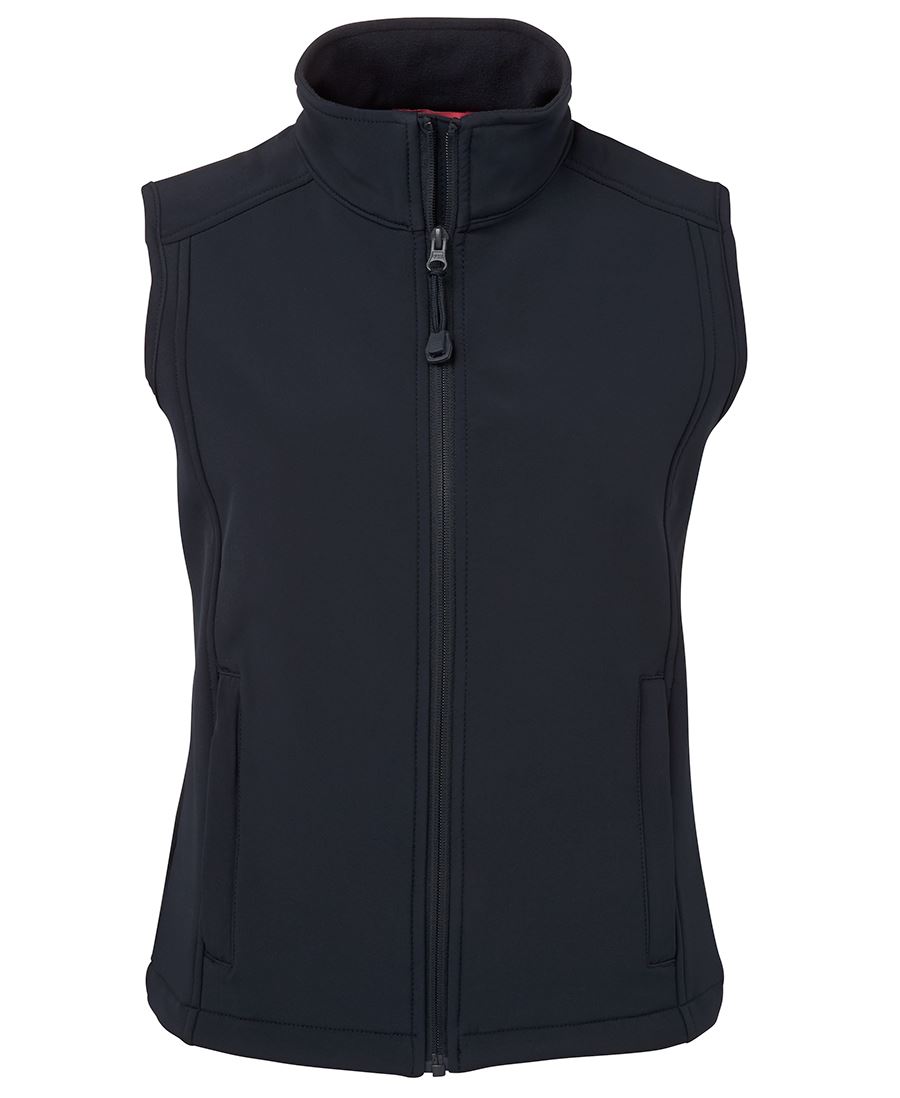 JB's LADIES LAYER (SOFTSHELL) VEST BLACK - 06 - Image 2