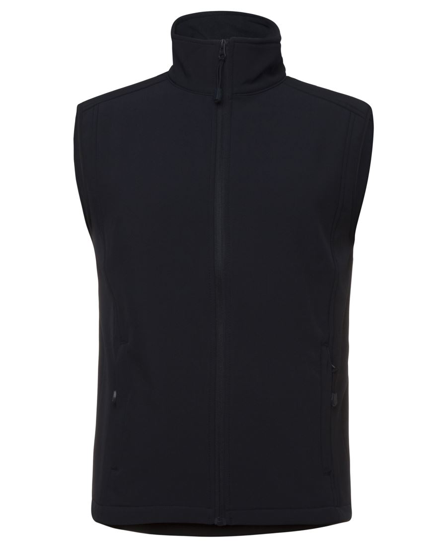 JB's LAYER (SOFTSHELL) VEST BLACK - 2XS - Image 3