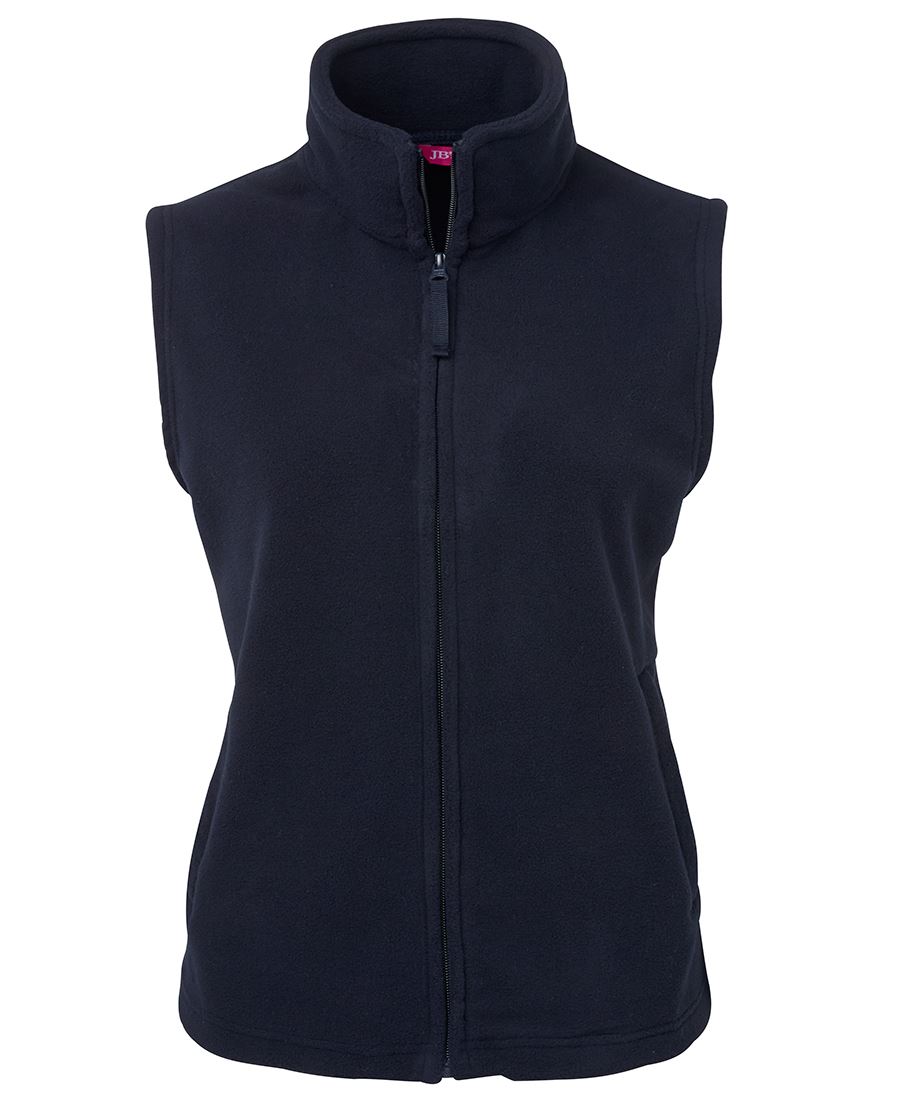 JB's LADIES POLAR VEST BLACK-08 - Image 2