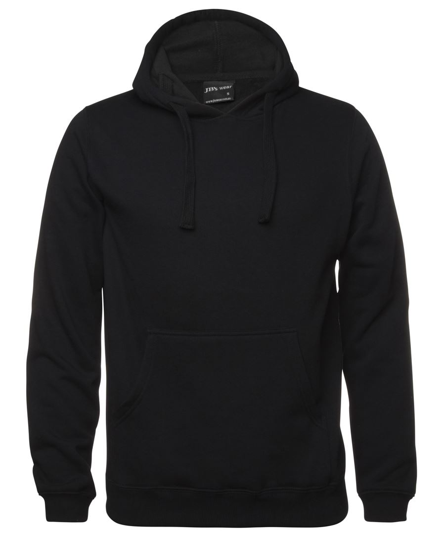 JB's P/C POP OVER HOODIE BLACK MARLE-2XS - Image 3