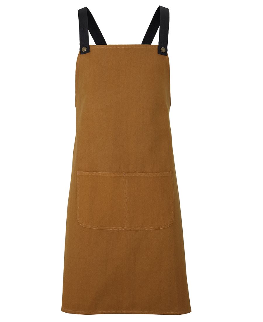 JB's CROSS BACK CANVAS APRON (WITHOUT STRAP) BLACK - Image 6