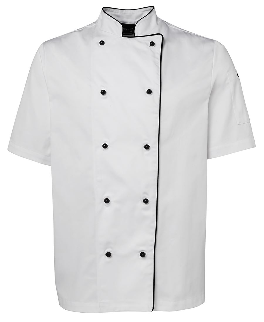 JB's S/S CHEFS JACKET BLACK - 2XS - Image 3