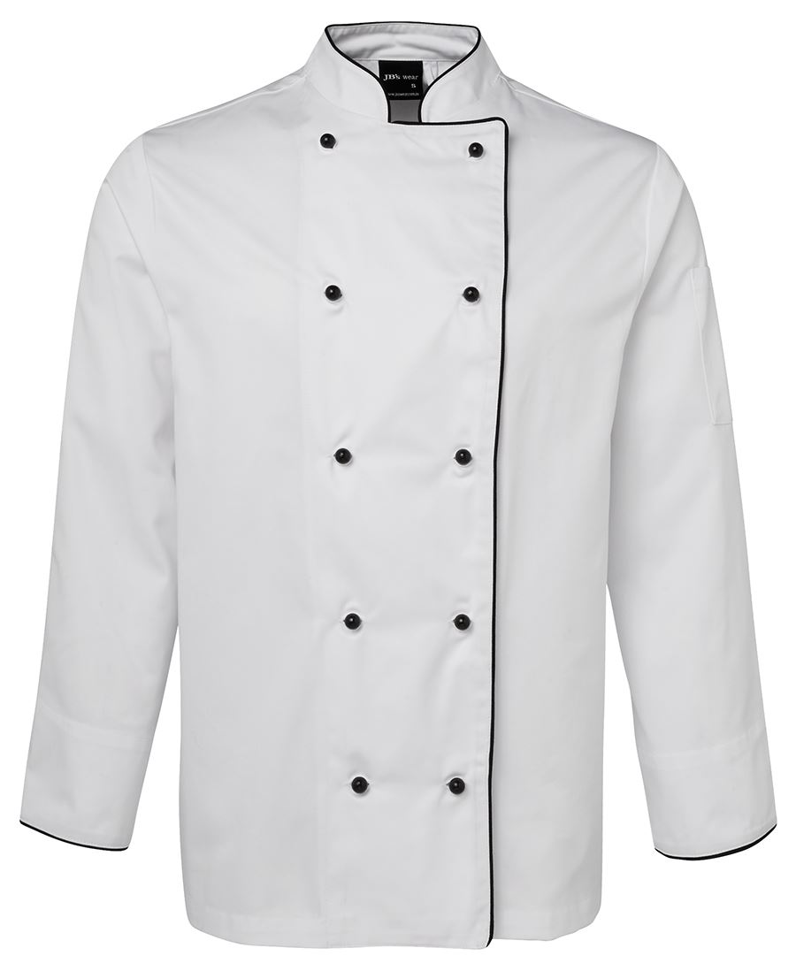 JB's L/S CHEFS JACKET BLACK-2XS - Image 3