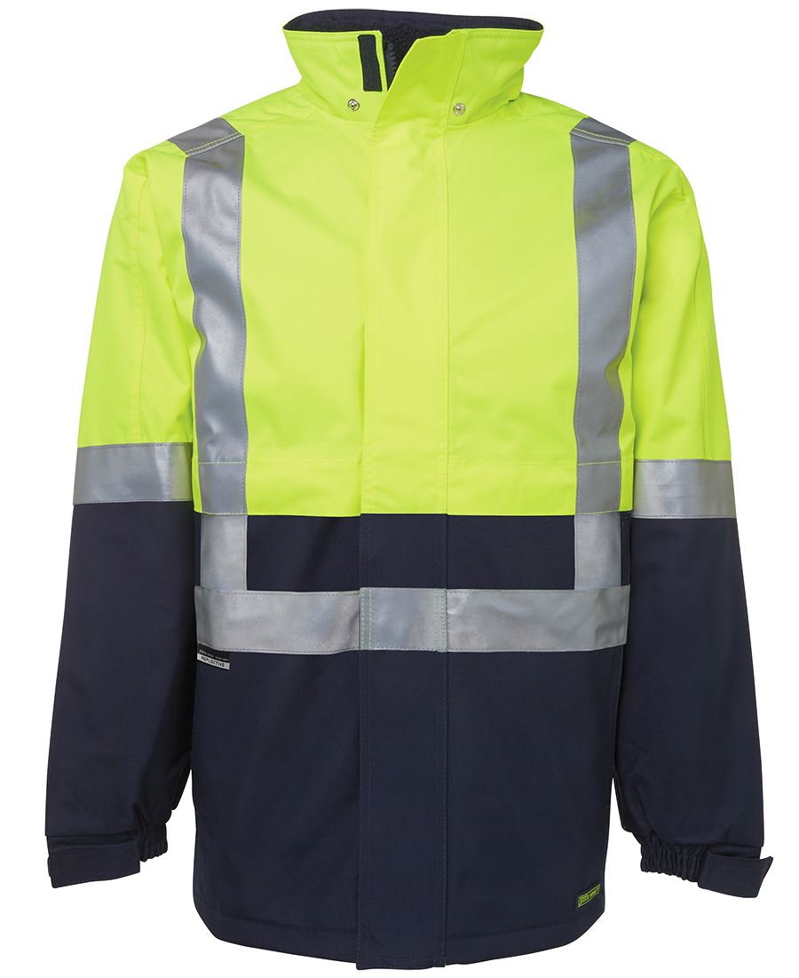 JB's HV A.T. (D+N) JACKET LIME/NAVY-S
