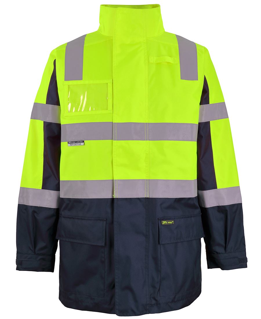 JB's HV (D+N) VISIONARY JACKET LIME/NAVY - XS