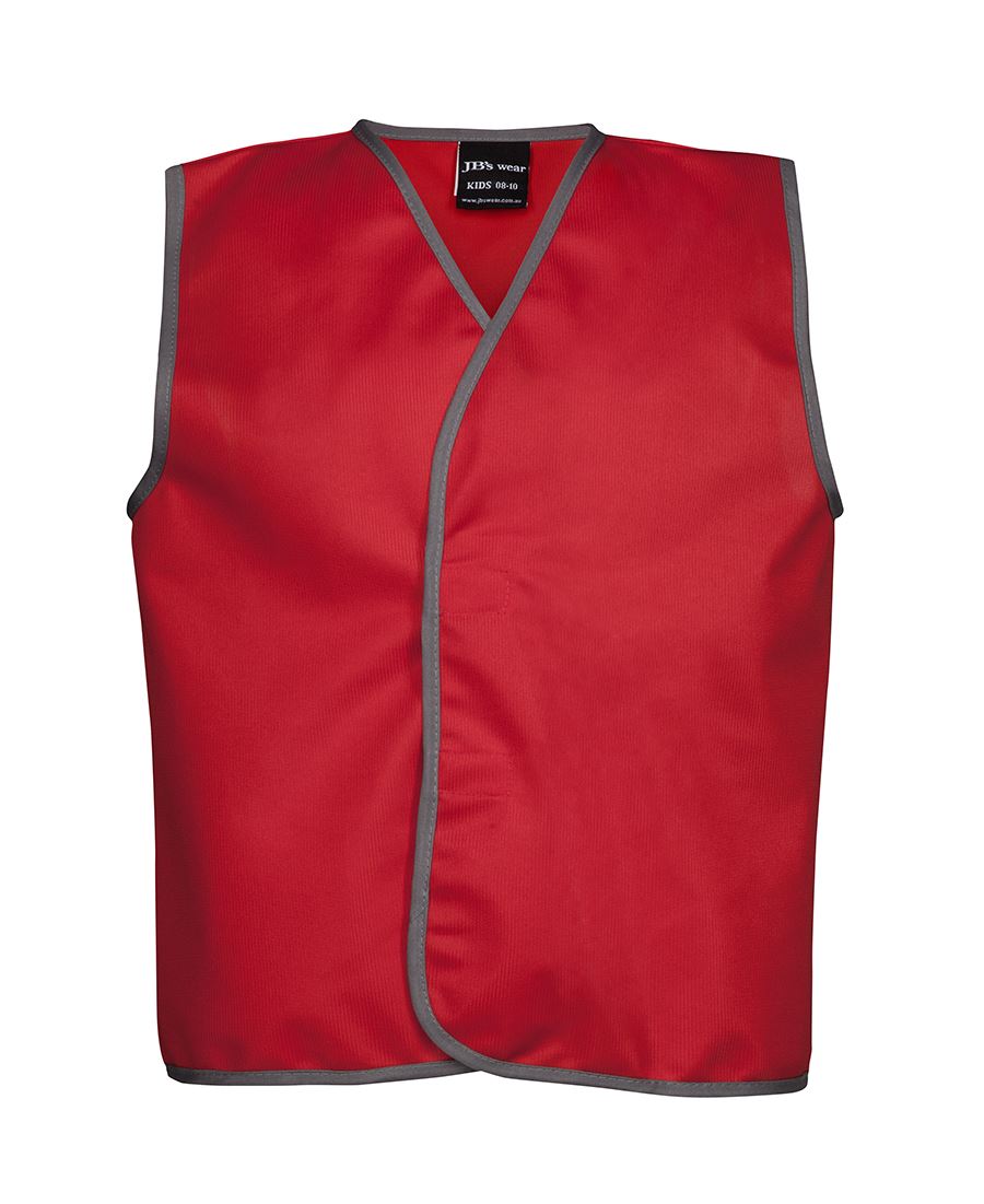 JB's KIDS COLOURED TRICOT VEST RED - 0-02 - Image 5