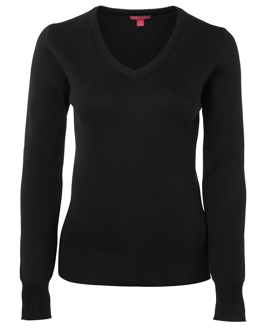 JB's LADIES KNITTED JUMPER BLACK - 08