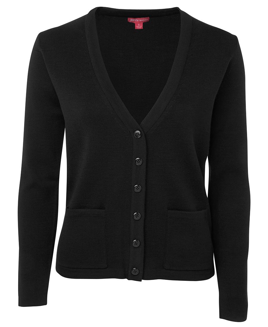 JB's LADIES KNITTED CARDIGAN BLACK-08