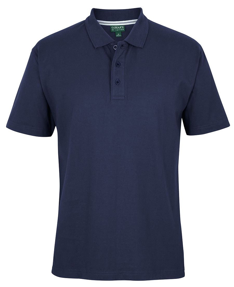 C of C JERSEY POLO BLACK -3XS - Image 2