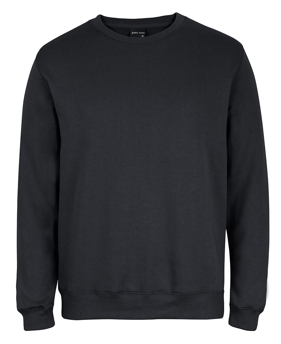 JB's P/C FLEECY SWEAT BLACK - 3XS - Image 2