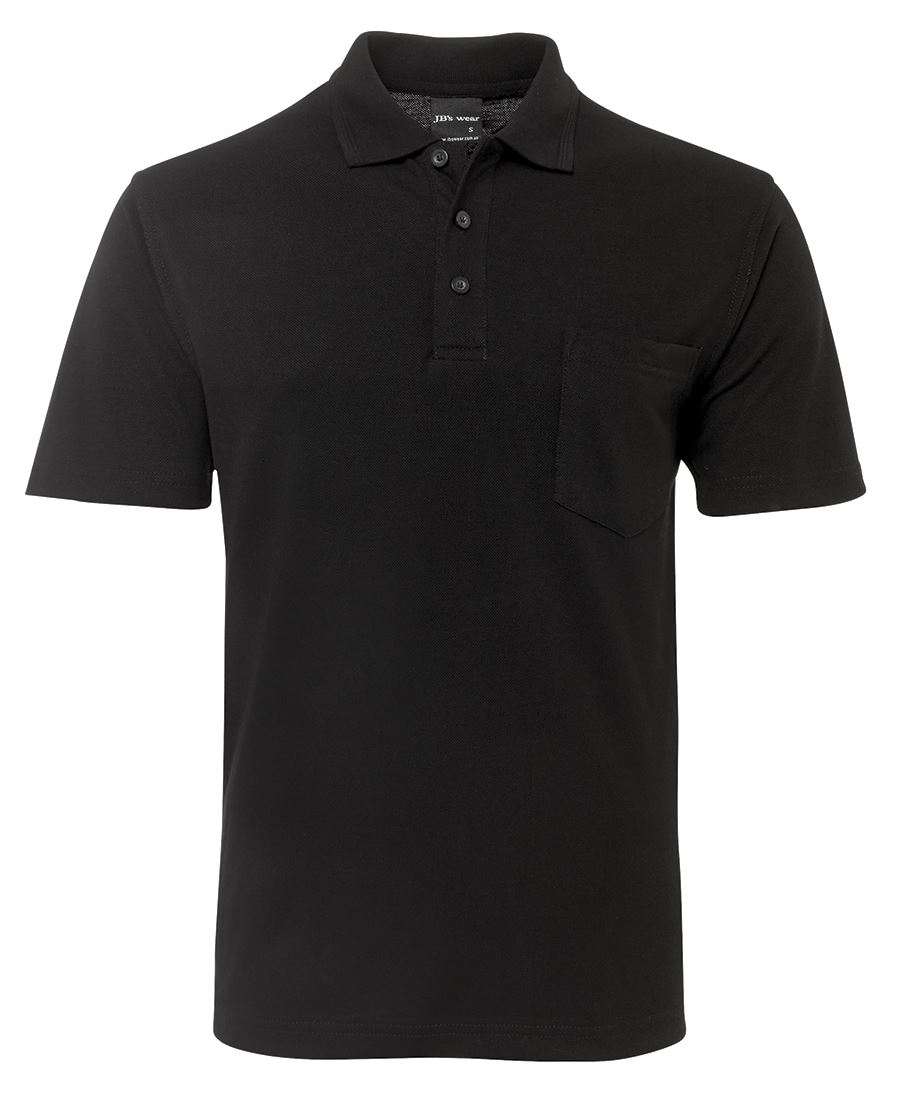 JB's 210 POCKET POLO CHARCOAL MARLE -S