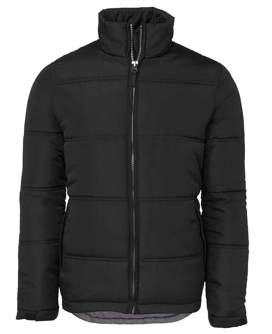 JB's ADV PUFFER JACKET BLACK/GREY-4XS