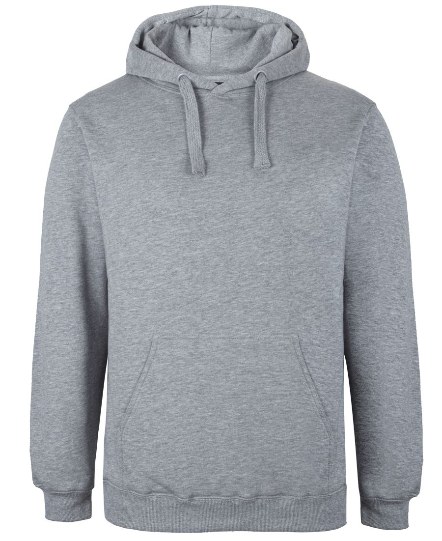 JB's FLEECY HOODIE BLACK MARLE - 2XS