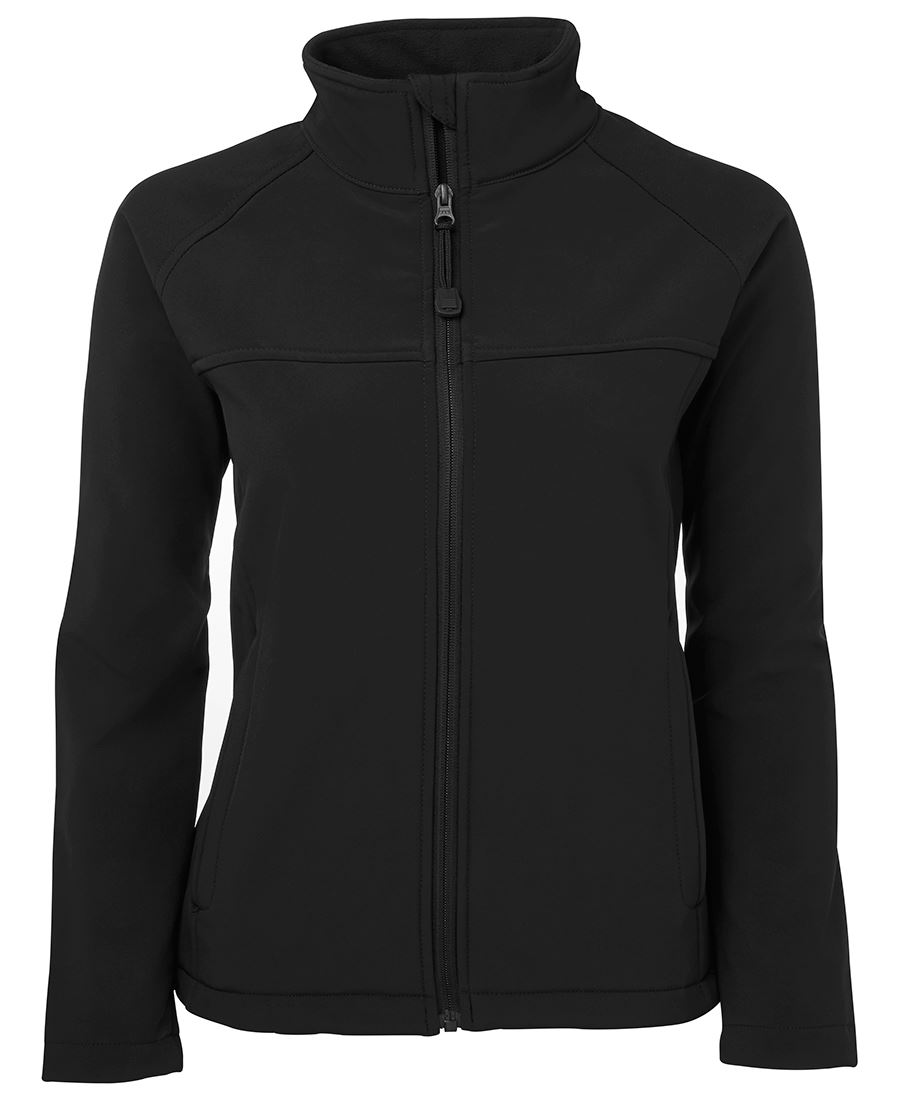 JB's LADIES LAYER (SOFTSHELL) JACKET BLACK - 06