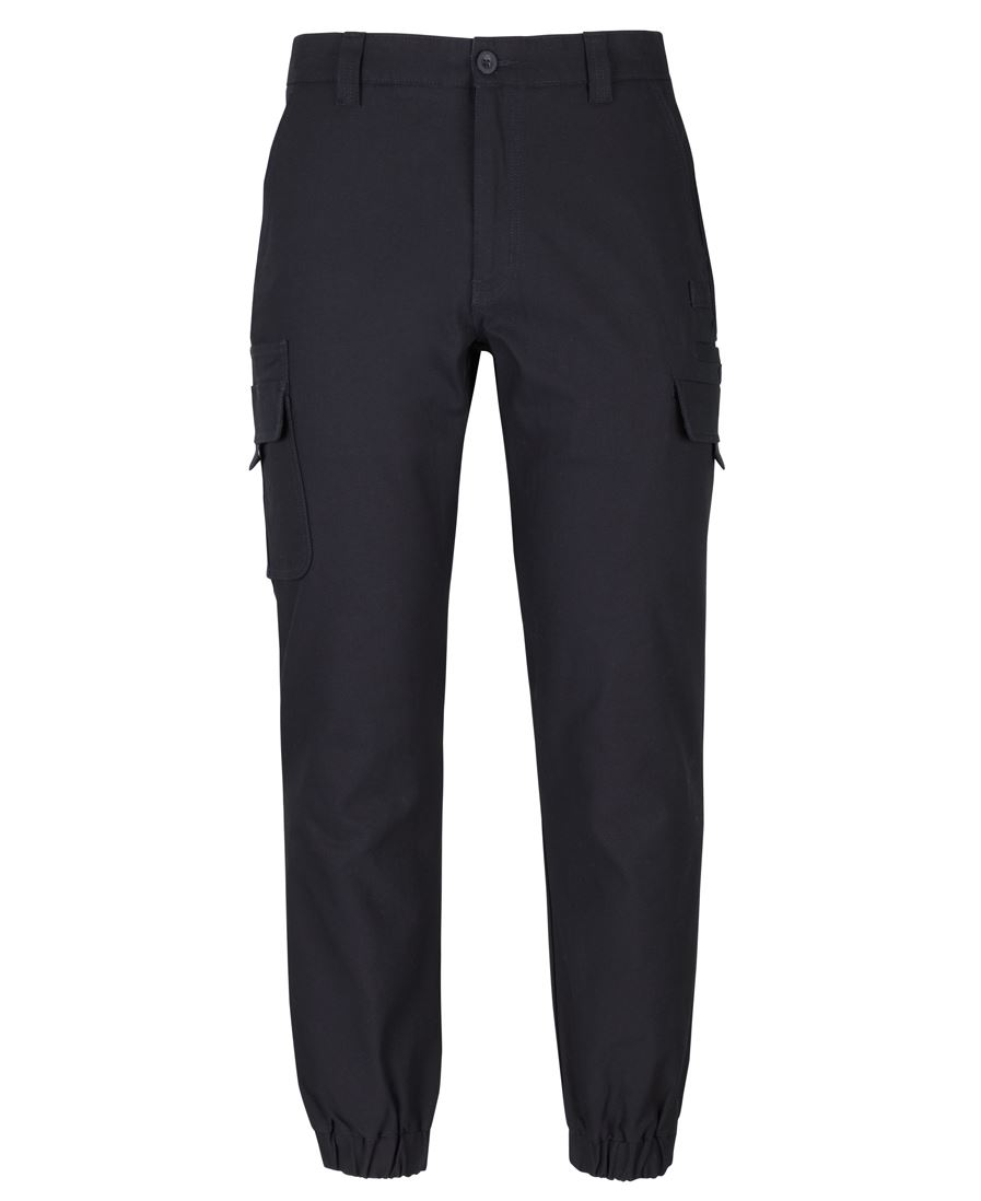 JB's MULTIPOCKET STRETCH CANVAS JOGGER BLACK - 67